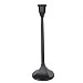 Black Aluminium Candlestick (32cm)