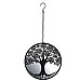 Tree of Life Hanging Mirror Silhouette