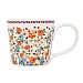 Cath Kidston Paint Pansies Cream Dolly Mug