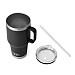 Yeti Rambler Straw Mug (1L/35oz) - Black