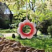 Wildlife World Wild Poppy Ceramic Hanging Bird Feeder