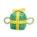 Ancol Bee Day Present Dog Toy (Small)