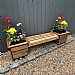 Charles Taylor Knights Double Planter Bench