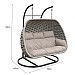 Supremo Rope Triple Hanging Cocoon Chair