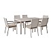 Pacific Aruba Outdoor 6 Seater Rectangular Dining Set