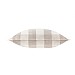 Yard Chesil Check 100% Cotton Outdoor Cushion Natural (50x50cm)