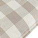 Yard Chesil Check 100% Cotton Outdoor Cushion Natural (50x50cm)