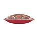 Morris & Co Strawberry Thief Piped Outdoor Cushion Berry (50x50cm)