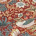 Morris & Co Strawberry Thief Piped Outdoor Cushion Berry (50x50cm)