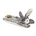 House Of Paws No Fill Rabbit Dog Toy