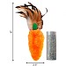 Kong Cat Refillable Catnip Feather Top Carrot