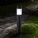 Smart Solar Wave Stainless Steel Bollard