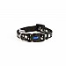 Ancol Adjustable Fashion Collar Black Daisy