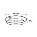 Elho Green Basics Saucer 29cm (Various Colours)