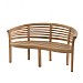 Bramblecrest Pimlico Banana Bench with Cushion
