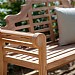 Bramblecrest Lutyens Style Bench with Cushion