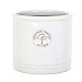 Woodlodge Heritage Edwardian Cylinder Ceramic Planter White (Various Sizes)