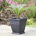 Stewart Garden Piazza Square Planter 34cm (Various Colours)