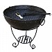 Recycled Kadai Firebowl with High & Low Stand