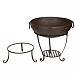 Recycled Kadai Firebowl with High & Low Stand